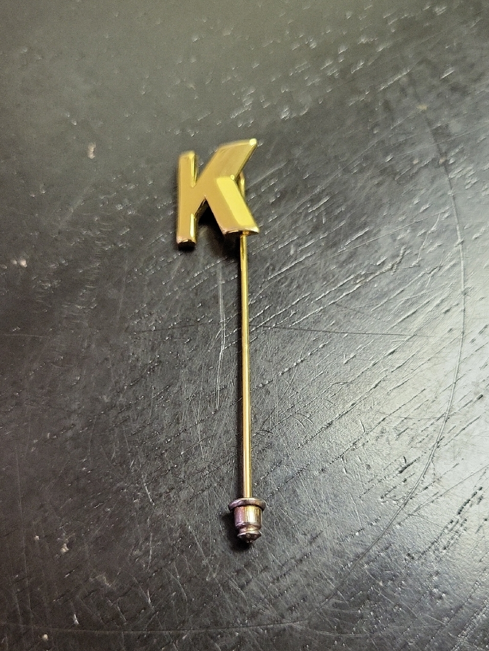Letter K pin